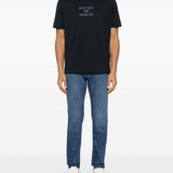 Emporio Armani Jersey T-shirt with rubberised logo