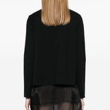 Emporio Armani crystal-embellished sweatshirt
