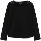 Emporio Armani crystal-embellished sweatshirt