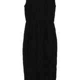 Harris Wharf London Black Keyhole Dress
