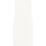 Harris Wharf London White Keyhole Dress