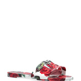 Dolce & Gabbana floral-print slides