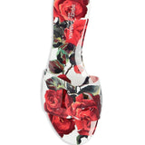 Dolce & Gabbana floral-print slides