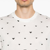 Emporio Armani Allover Logo T -Shirt