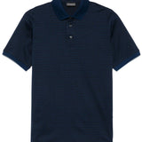 Emporio Armani Allover Logo Cotton Polo Shirt
