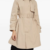 Emporio Armani Sand Beige Weatherproofing Trench Coat