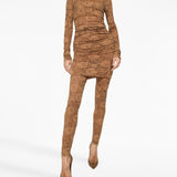 Dolce & Gabbana Short floral lace dress