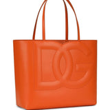 Dolce And Gabbana Orange Logo Bag