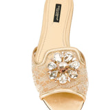 Dolce & Gabbana Sandals Golden