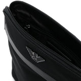 Emporio Armani ASV recycled-nylon flat shoulder bag