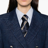 Tagliatore Blue Double Breasted Jacket