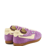 Autry Purple Windspin Premium Leather Sneakers