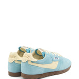 Autry Powdery Blue Windspin Suede Sneakers