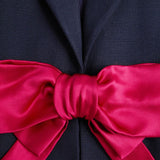 Valentino Bow-detail single-breasted blazer