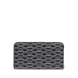 Emporio Armani Allover logo continental wallet