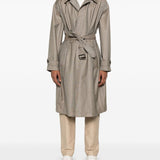 Emporio Armani virgin-wool trench coat