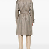 Emporio Armani virgin-wool trench coat