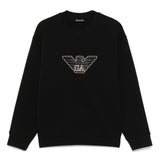 Emporio Armani logo patch sweatshirt