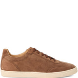 Brunello Cucinelli Washed suede sneakers with latex sole