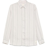 Emporio Armani White Striped Premium Performance Shirt