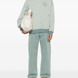 Emporio Armani Sweaters Clear Blue