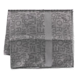 Emporio Armani logo-jacquard scarf