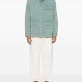 Emporio Armani Jackets Clear Blue