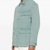 Emporio Armani Jackets Clear Blue