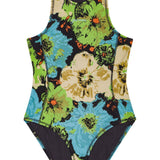 Ganni floral-print Bodysuit