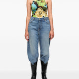 Ganni floral-print Bodysuit