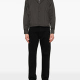 Emporio Armani Blouson with internal nylon bib jacquard all-over lettering
