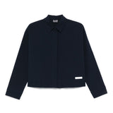 EA7 Oxford Blue Concealed Button Shirt