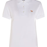 Maison Kitsuné White Fox Monogram Polo