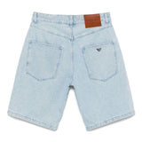 Emporio Armani Blue UltraSlimFit Front Button Shorts
