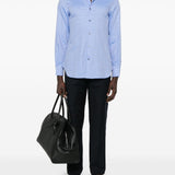 Emporio Armani Shirts Clear Blue