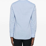 Emporio Armani Shirts Clear Blue