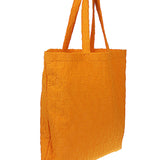 Emporio Armani Beachwear shopper in bold 3D ASV logo fabric