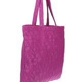 Emporio Armani Beachwear shopper in bold 3D ASV logo fabric