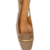 Tod's Suede Slingback Pumps