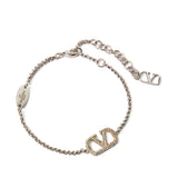 Valentino Garavani Goldtone VLogo Signature Bracelet
