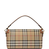 Burberry Multicolor Vintage Check Foldover Magnetic Tote