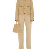 Burberry Quilted nylon cropped jacket