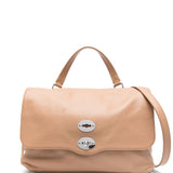Zanellato Postina Caramel Twist Lock Daily Handbag