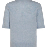 GANNI Sweaters Clear Blue