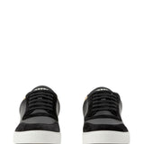 Burberry Leather, suede and check sneakers