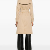Burberry Double-breasted cotton trench coat