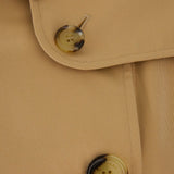 Burberry Double-breasted cotton trench coat