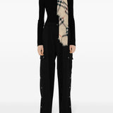 Burberry Check wool scarf