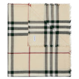 Burberry Check wool scarf