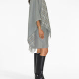 Burberry Vintage Check Reversible Wool Cape